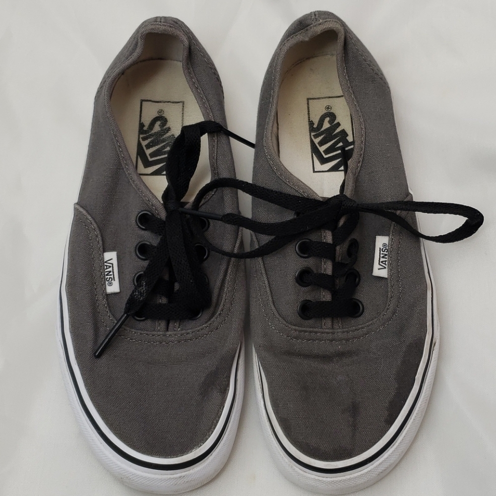 Vans Gray Shoes in Mens 5 or Women's 6.5